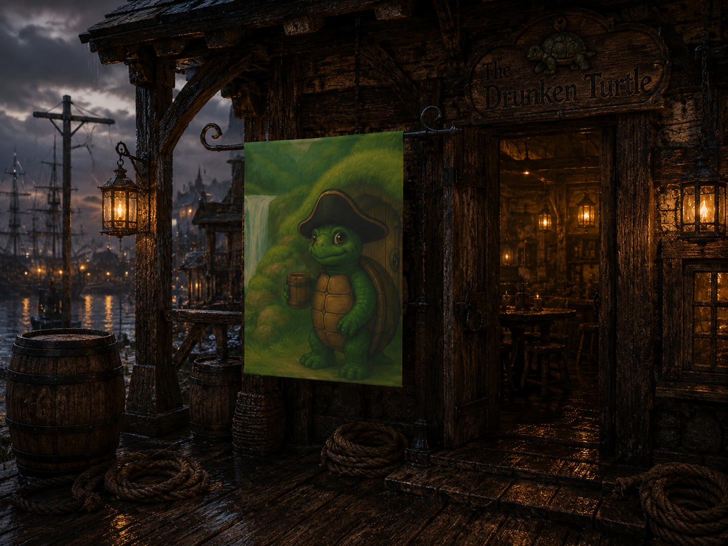 Talos Haven Garden & House Banner