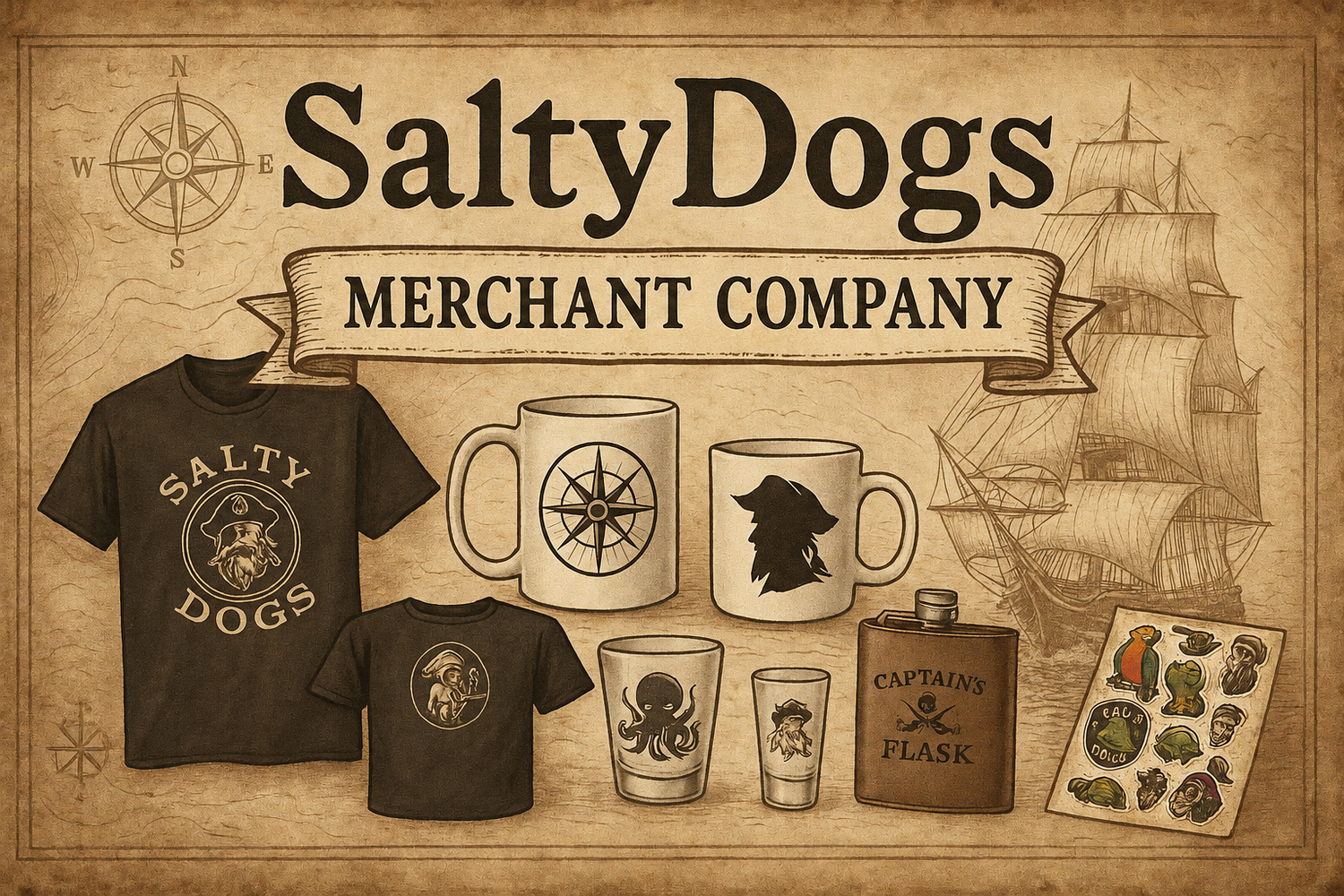 SALTY DOGS MERCHANT COMPANY