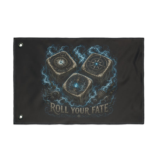 Fate's Dice Double Sided Flag