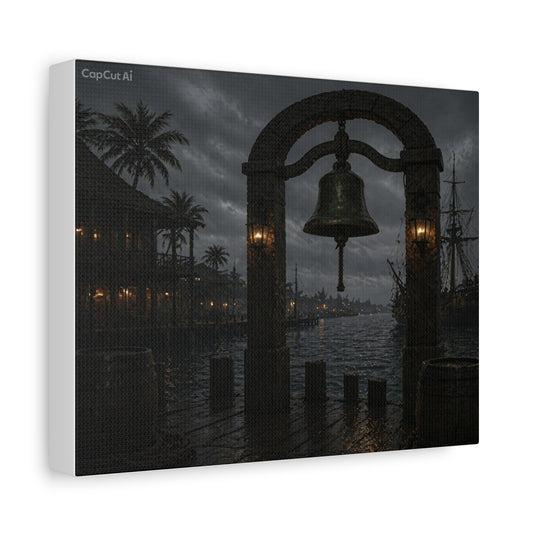 Title Harbor Bell – Brinewyld Archives Canvas Print