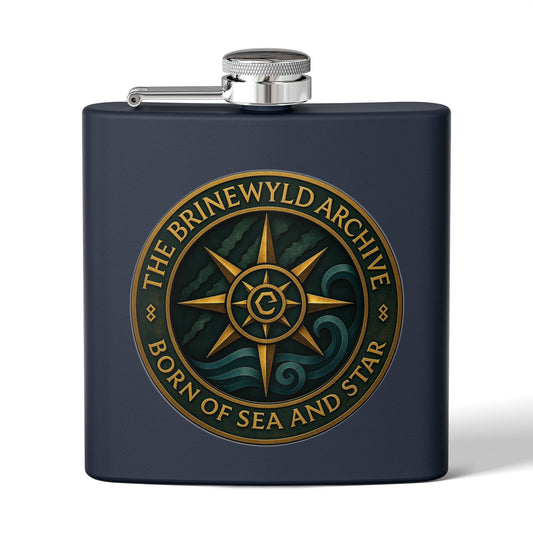 Stainless Steel Flask, 6oz