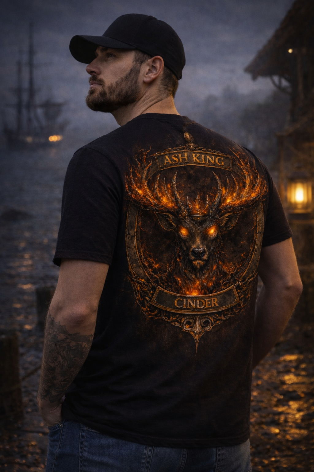 Ash King – Cinder | Elemental Series Shirt