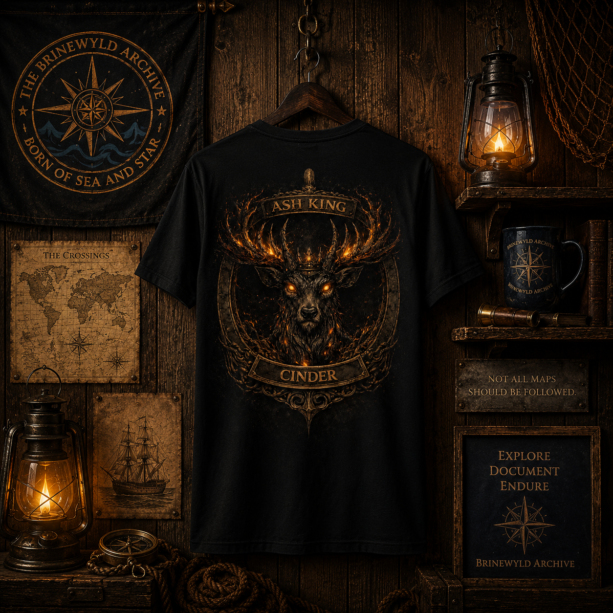 Ash King – Cinder | Elemental Series Shirt