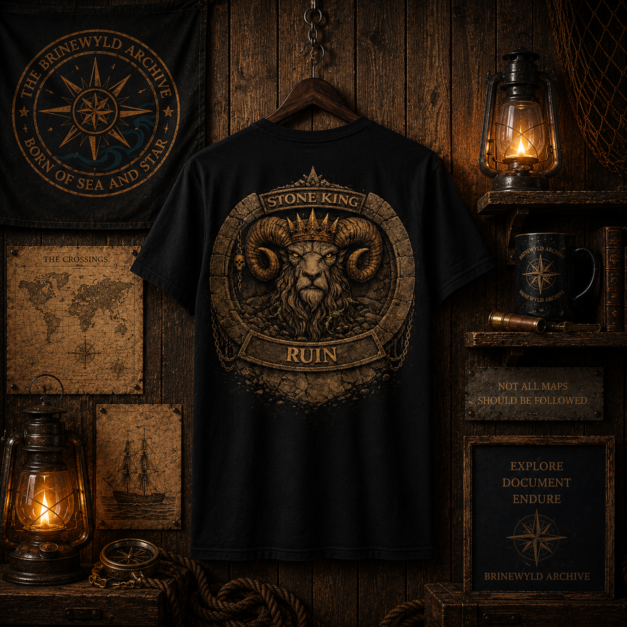 Stone King – Ruin | Elemental Series Shirt