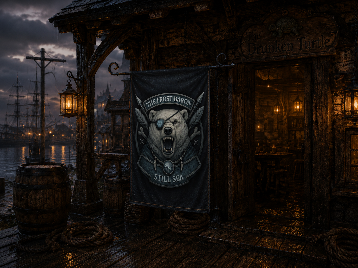 FROST BARON House Banner